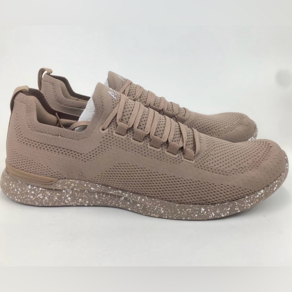 NIB APL TECHLOOM BREEZE MENS RUNNING SHOES CLAY/ALMOND/SPECKLE SIZE 9 - Picture 3 of 16